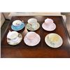 Image 1 : LOT OF 6 CHINA CUPS AND SAUCERS