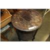 Image 1 : ROUND TWO TIER PARLOR TABLE