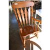 Image 1 : OAK ROCKING CHAIR