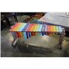 Image 1 : FIVE FOOT WIDE XYLOPHONE ON WHEELS