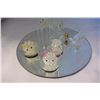 Image 1 : TRAY OF CRYSTAL ANIMALS