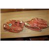 Image 2 : TWO COOPER LEATHR BASEBALL GLOVES