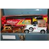 Image 2 : LOT OF DIE CAST ETC TRUCKS AND METAL BOX