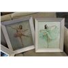 Image 1 : TWO VINTAGE SIGNED BALLERINA PRINTS