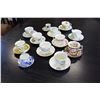 Image 2 : LOT OF 12 CHINA CUPS AND SAUCERS