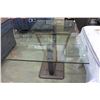 Image 2 : NEW HOME ELEGANCE MODERN GLASSTOP DINING TABLE RETAIL $999