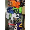 Image 2 : BOX OF FOOTBALL COLLECTIBLES JERSEYS AND SHIRTS