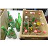 Image 2 : TWO CRATES OF 7UP AND COCA COLA BOTTLES