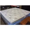 Image 1 : FLOOR MODEL KINGSIZE KILLIAN MATTRESS WITH 3 INCH EUROTOP MEDIUM FIRM DIRT SCUFFS NEEDS CLEANING RET