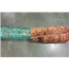 Image 2 : NEW 100% WOOL, HAND KNOTTED NAHVAN , RED, BLACK, ORANGE AREA CARPET, SIZE 3.5 X 1.5 METERS. 45-50 KN
