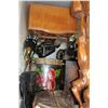 Image 2 : TOTE OF WOODEN FIGURES AND JEWELLRY BOXES