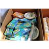 Image 2 : TWO BOXES OF DISPOSABLE PLATES AND CUTLERY