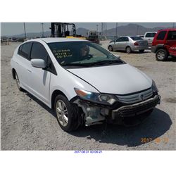 2010 - HONDA INSIGHT//REBUILT SALVAGE