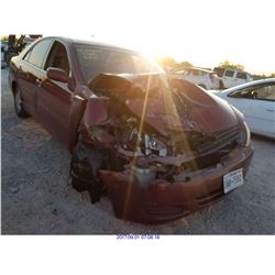 2002 - TOYOTA CAMRY