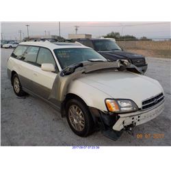 2002 - SUBARU OUTBACK
