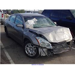 2012 - NISSAN ALTIMA//EXPORT ONLY//SALVAGE TITLE
