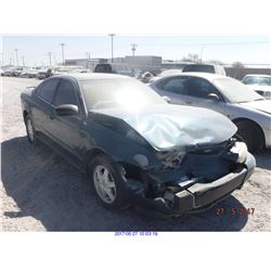 2002 - OLDSMOBILE ALERO//TX TITLE