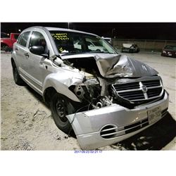 2008 - DODGE CALIBER//REBUILT SALVAGE