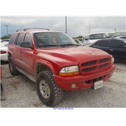 2002 - DODGE DURANGO