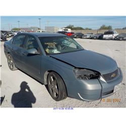 2008 - CHEVROLET MALIBU//REBUILT SALVAGE