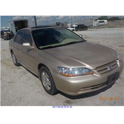 2002 - HONDA ACCORD