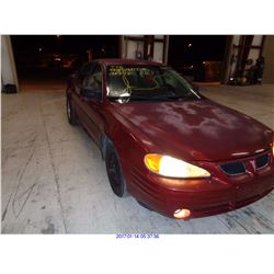 2001 - PONTIAC GRAND AM