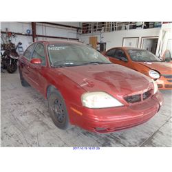 2001 - MERCURY SABLE
