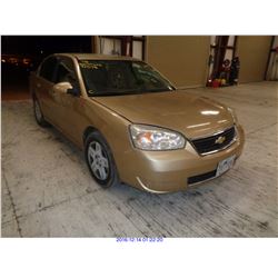 2008 - CHEVROLET MALIBU//SALVAGE TITLE