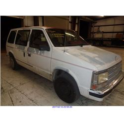 1989 - PLYMOUTH VOYAGER