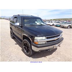 2002 - CHEVROLET TAHOE
