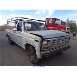 1983 - FORD F150