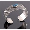 Image 2 : Thomas Singer Navajo Sterling Turquoise Cuff
