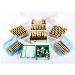395 .38-40 WCF Loaded Ammunition, 30 Brass, & Dies