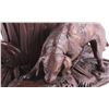 Image 4 : Black Forest German Carved Ink Well Holder