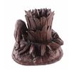 Image 6 : Black Forest German Carved Ink Well Holder