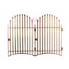 Image 1 : Antique Solid Brass Bank Teller Window Cage Doors