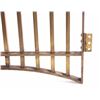 Image 6 : Antique Solid Brass Bank Teller Window Cage Doors