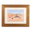Image 1 : Original Leonard Reedy Framed Watercolor Painting