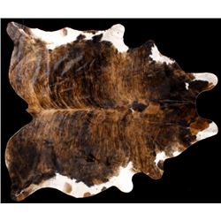 Brindle Pattern Montana Steer Hide Taxidermy Rug