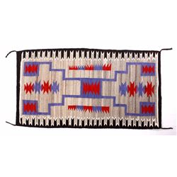 Navajo Two Grey Hills Wool Rug