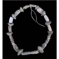 Pre-Columbian Jade Bead Necklace