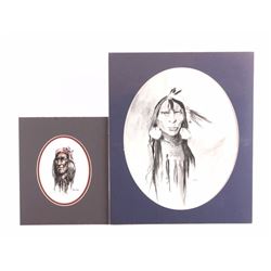 Charley Bear Original Native American Portraits