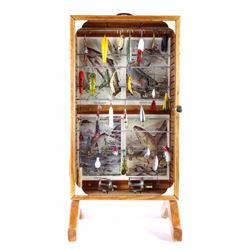 Antique Fishing Tackle Mercantile Display
