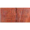 Image 2 : Montana Fish & Game Embossed "NO HUNTING" Sign