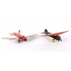Marx U.S. Mail Tin-Litho Prop Plane & Steel Plane