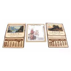 Antique Montana Advertisement - Calendars & Mirror