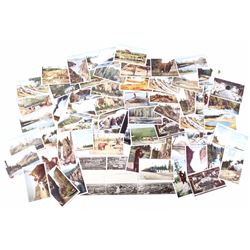 62 Yellowstone & Montana Antique Post Cards