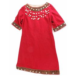 Crow Dress With Cowry Shells