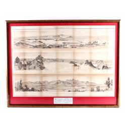F.V. Hayden Panoramic Views of Yellowstone Park