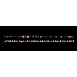 Collection of Faceted Montana Agate Beads